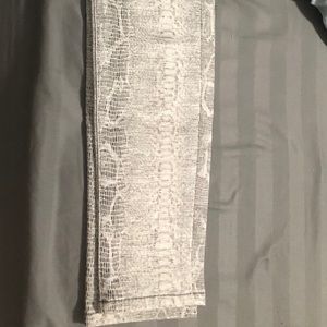 Snakeskin Zara Jeans